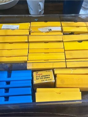 vintage slide lot family themed